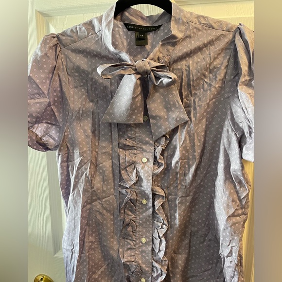 Marc by Marc Jacobs lavender blouse, size 10 - Picture 1 of 3